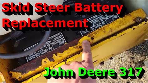 john deere 250 skid steer battery location|john deere battery replacement diagram.